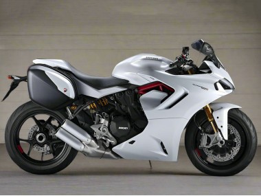 Best 2021-2024 Ducati 2021-2024 Ducati Supersport 950/950S Motorcycle Fairings - Pearl White UK