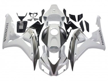 Best 2006-2007 Honda CBR1000RR Motorcycle Fairings - White Grey UK