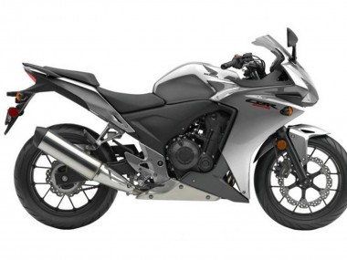Best 2013-2015 Honda CBR500R Motorcycle Fairings - Silver UK