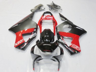 Best 2002-2003 Honda CBR900RR 954 Motorcycle Fairings - Grey Red Glossy Black Mugen UK