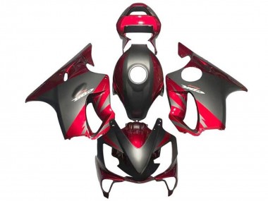 Best 2001-2003 Honda CBR600 F4i Motorcycle Fairings - Red Matte Black UK