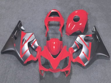 Best 2001-2003 Honda CBR600 F4i Motorcycle Fairing - Silver Red UK