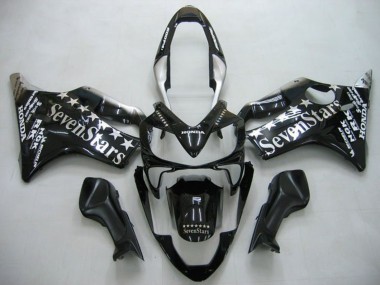 Best 2004-2007 Honda CBR600 F4i Motorcycle Fairings - Glossy Black SevenStars UK