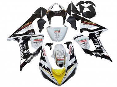 Best 2005-2006 Kawasaki ZX6R Motorcycle Fairings - White Black Yellow Red Rizoma Playboy UK