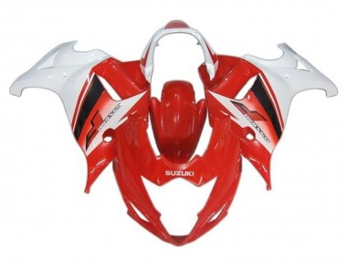 Best 2008-2013 Suzuki GSX650F Motorcycle Fairings - Red White Black UK