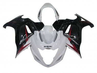 Best 2008-2013 Suzuki GSX650F Motorcycle Fairings - White Black Red UK