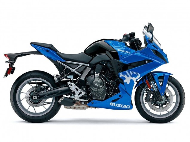 2024-2025 Suzuki GSX8R Motorcycle Fairings - Blue UK