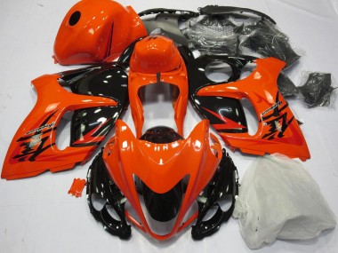 Best 2008-2020 Orange Black Suzuki GSXR 1300 Hayabusa Motorcycle Fairings UK