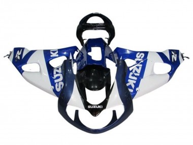 Best 1998-2003 Suzuki TL1000R Motorcycle Fairings - White Blue Black UK