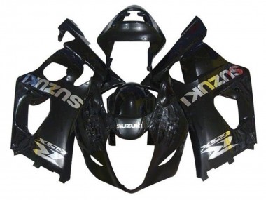 Best 2003-2004 Suzuki GSXR 1000 Motorcycle Fairings - Glossy Black Chrome UK