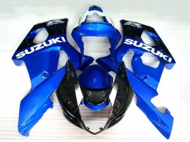 Best 2003-2004 Suzuki GSXR 1000 Motorcycle Fairings - Blue Black White UK