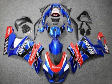 Best 2017-2024 Suzuki GSXR1000 Motorcycle Fairings - Blue Red White Black UK