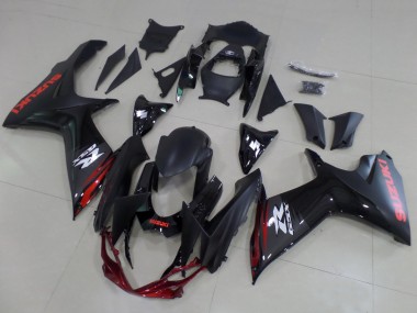 Best 2011-2024 Suzuki GSXR 600 / GSXR 750 Motorcycle Fairings - Matte Black Glossy Black Red White UK