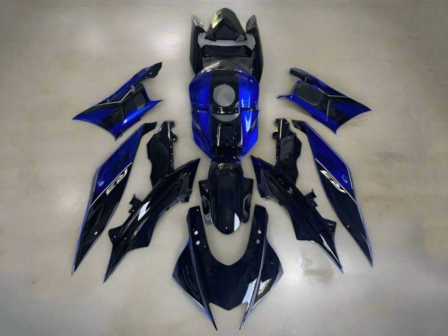 2019-2021 Yamaha YZF R3/R25 Motorcycle Fairings - Blue Glossy Dark Blue UK