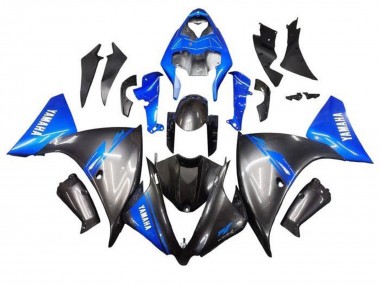 Best 2009-2011 Yamaha YZF 1000 R1 Motorcycle Fairings - Blue Grey Black UK