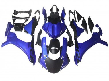 Best 2015-2019 Yamaha YZF 1000 R1 Motorcycle Fairing - Blue Matte Black UK