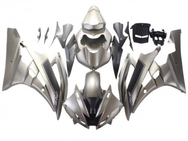 Best 2006-2007 Yamaha YZF R6 Motorcycle Fairings - Silver Grey UK