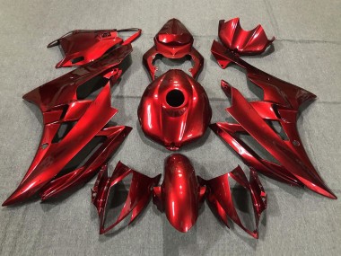 Best 2006-2007 Yamaha YZF R6 Motorcycle Fairings - Red UK