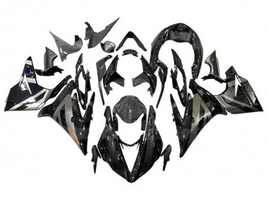 Best 2013-2016 Triumph Daytona 675 Triple Motorcycle Fairings - Silver Glossy Black UK