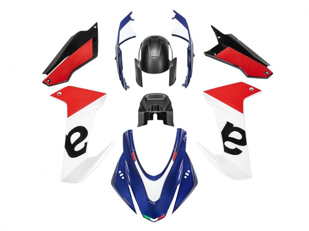 2020-2024 Aprilia RS660 Motorcycle Fairings - White Blue Red UK