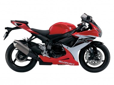 Best 2011-2024 Suzuki GSXR 600/750 Motorcycle Fairings - Red White Black UK
