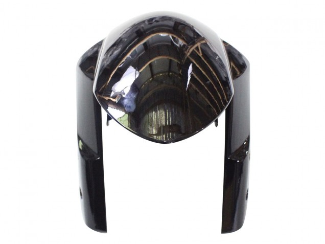 2006-2007 Suzuki GSXR 600/750 Motorcycle Fairings - Black White Carbon Fiber Style UK