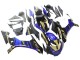 2015-2019 Yamaha YZF R1 Motorcycle Fairings - Blue Gold Black UK