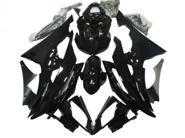 Best 2008-2016 Yamaha YZF R6 Motorcycle Fairings - Glossy Black UK