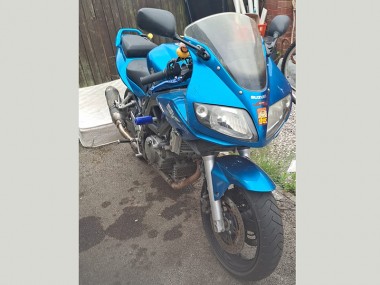 Best 2003-2013 Suzuki SV650S Motorcycle Fairings - Blue UK
