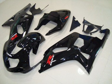 Best 2001-2003 Suzuki GSXR 750 Motorcycle Fairings - Glossy Black UK