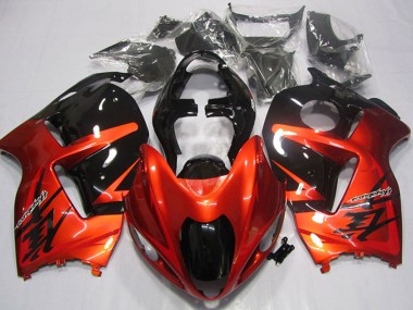 Best 1996-2007 Suzuki GSXR 1300 Hayabusa Motorcycle Fairings - Orange Black UK