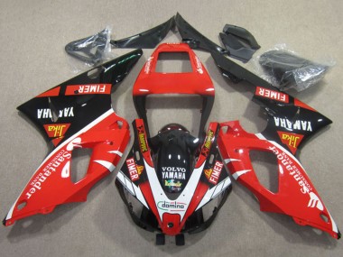 Best 1998-1999 Yamaha YZF R1 Motorcycle Fairings - Red White Black Santander UK