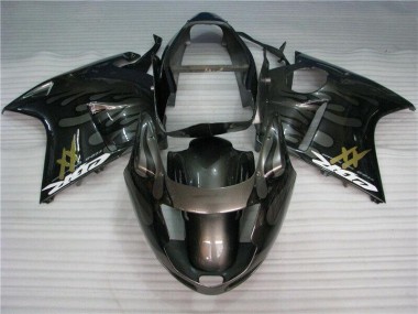 Black 1996-2007 Honda CBR1100XX Motorcycle Fairing Kits