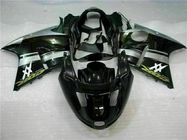 Black 1996-2007 Honda CBR1100XX Motorcycle Fairing Kits & Plastic Black 1996-2007 Honda CBR1100XX Motorcycle Fairing Kits & Plastic