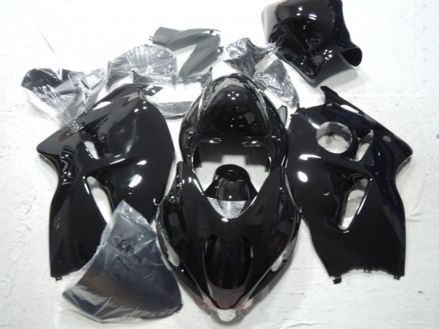Black 1996-2007 Suzuki GSXR 1300 Hayabusa Motorcycle Fairings Black 1996-2007 Suzuki GSXR 1300 Hayabusa Motorcycle Fairings