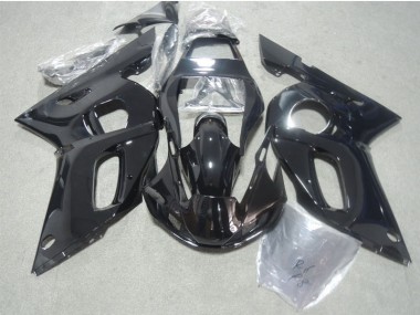 Black 1998-2002 Yamaha YZF R6 Motorcycle Fairing