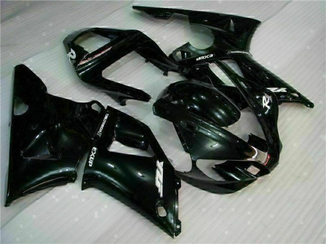 Black 2000-2001 Yamaha YZF R1 Motorcycle Bodywork Black 2000-2001 Yamaha YZF R1 Motorcycle Bodywork