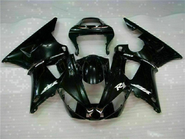 Black 2000-2001 Yamaha YZF R1 Motorcycle Bodywork Black 2000-2001 Yamaha YZF R1 Motorcycle Bodywork
