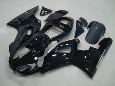 Black 2000-2001 Yamaha YZF R1 Motorcycle Fairing