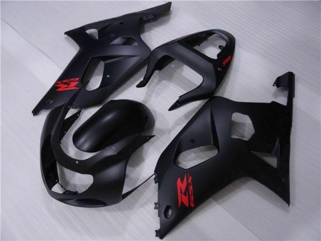 Black 2001-2003 Suzuki GSXR 600/750 Motorcycle Fairing Kits Black 2001-2003 Suzuki GSXR 600/750 Motorcycle Fairing Kits