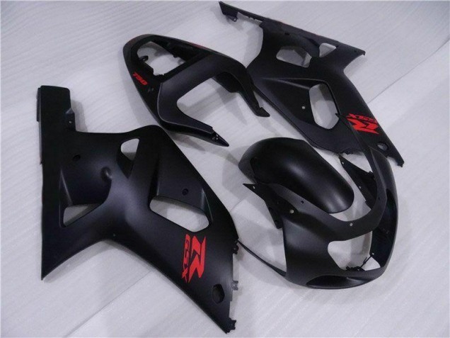 Black 2001-2003 Suzuki GSXR 600/750 Motorcycle Fairing Kits Black 2001-2003 Suzuki GSXR 600/750 Motorcycle Fairing Kits