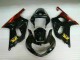 Black 2001-2003 Suzuki GSXR 600/750 Motorcycle Fairing Black 2001-2003 Suzuki GSXR 600/750 Motorcycle Fairing