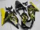Black 2001-2003 Suzuki GSXR 600/750 Motorcycle Fairings Black 2001-2003 Suzuki GSXR 600/750 Motorcycle Fairings