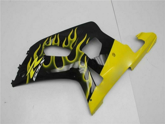 Black 2001-2003 Suzuki GSXR 600/750 Motorcycle Fairings Black 2001-2003 Suzuki GSXR 600/750 Motorcycle Fairings