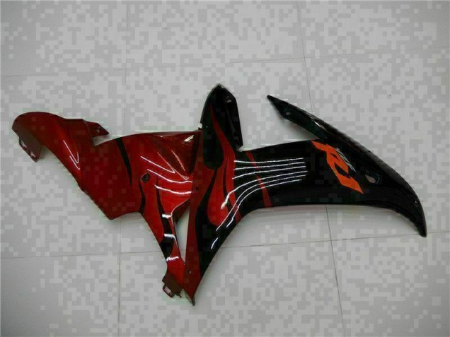 Black 2002-2003 Yamaha YZF R1 ABS Fairings