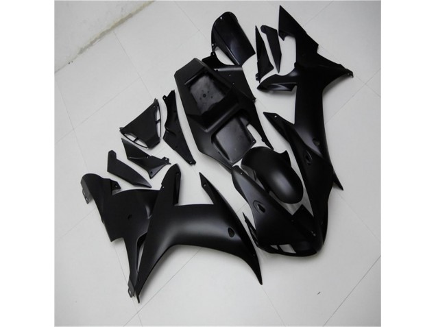 Black 2002-2003 Yamaha YZF R1 Motorcycle Fairing & Bodywork