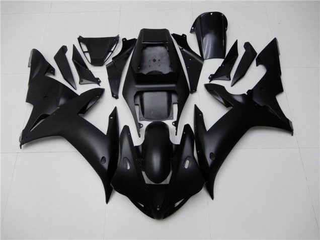 Black 2002-2003 Yamaha YZF R1 Motorcycle Fairing & Bodywork