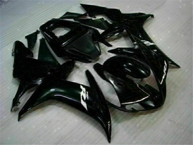Black 2002-2003 Yamaha YZF R1 Motorcycle Fairing Kits