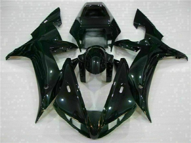 Black 2002-2003 Yamaha YZF R1 Motorcycle Fairing Kits & Plastic Black 2002-2003 Yamaha YZF R1 Motorcycle Fairing Kits & Plastic