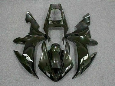 Black 2002-2003 Yamaha YZF R1 Motorcycle Fairings